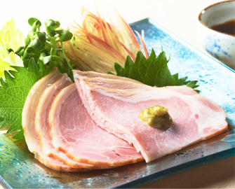 ロースハムのお造り ロースハムのお造り