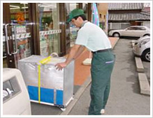 保冷ボックスの納品