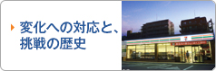 変化への対応と、挑戦の歴史