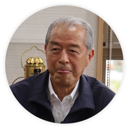 気仙沼鹿折加工協同組合 理事長の川村さん
    