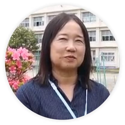 三浦市立初声小学校 校長の松岡由紀さん