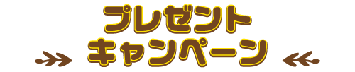 プレゼントキャンペーン