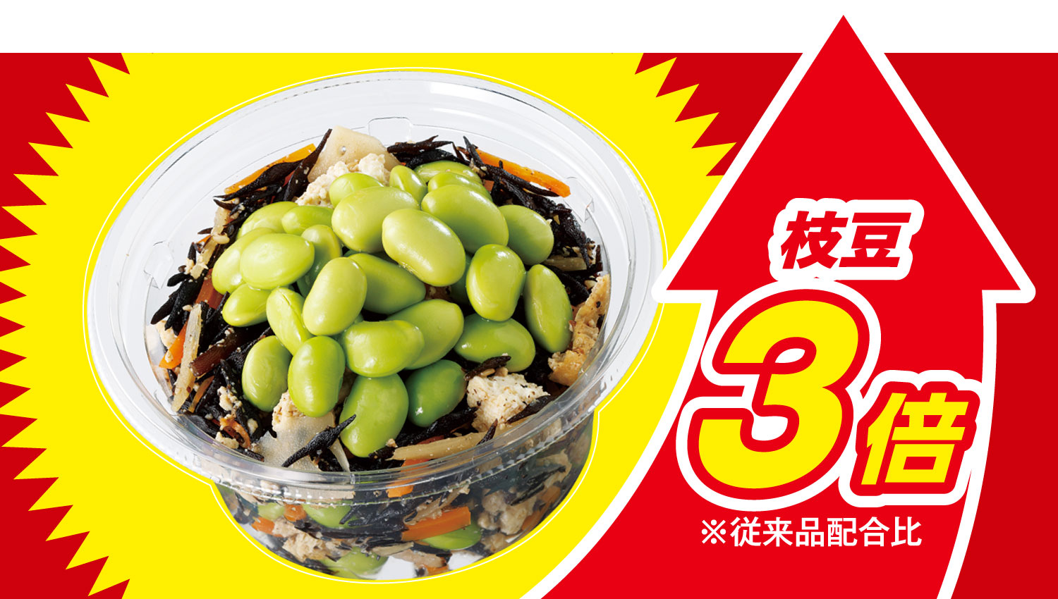 イメージ 枝豆3倍※従来品配合比