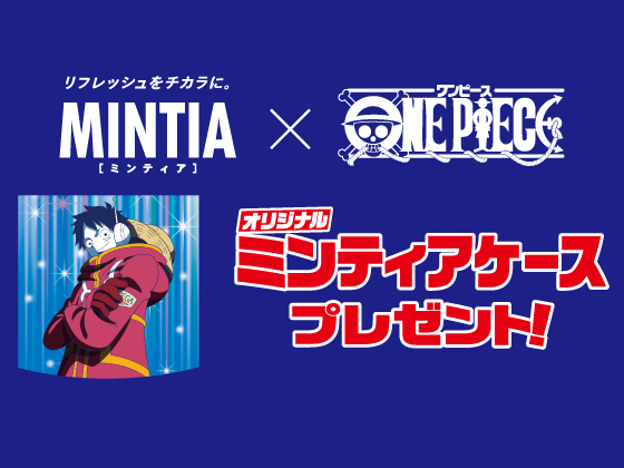 対象商品購入でONE PIECE グッズをGET！