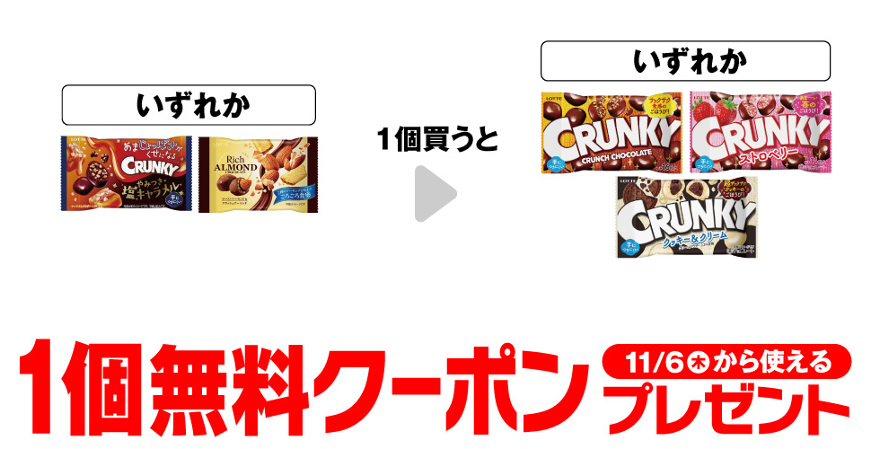 【プライチ】クランキーポップジョイがもらえる！セブンイレブン無料クーポン