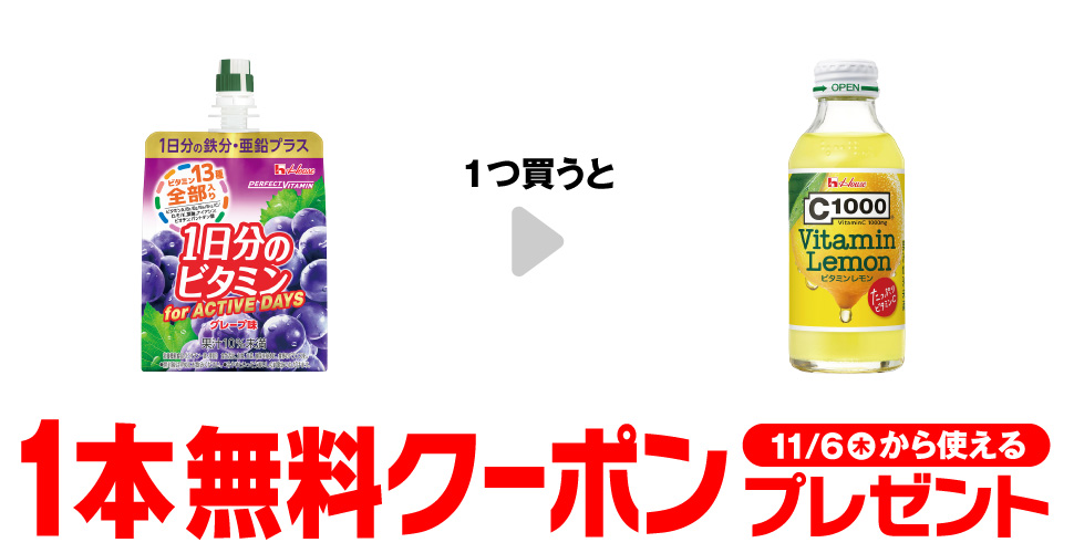 セブンイレブン【C1000ビタミンレモン】コンビニ無料引換券クーポンプレゼント