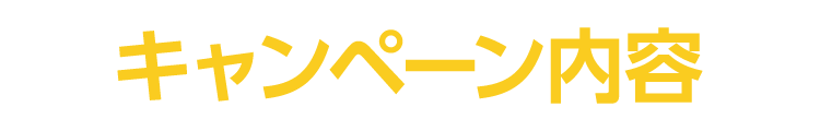 キャンペーン内容