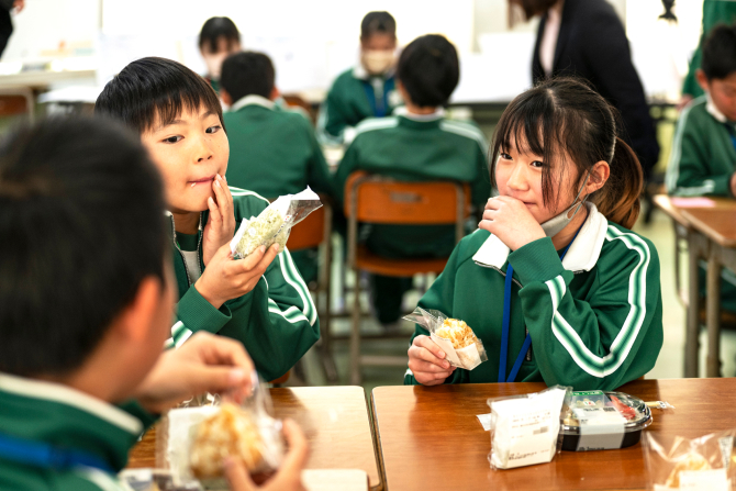 答志島 授業風景4