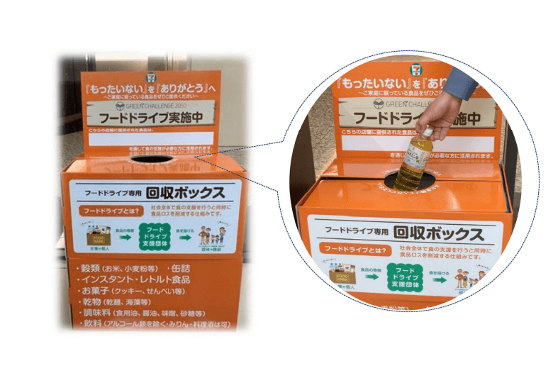 『もったいない』を『ありがとう』へ セブン‐イレブン店舗での「フードドライブ」を拡大