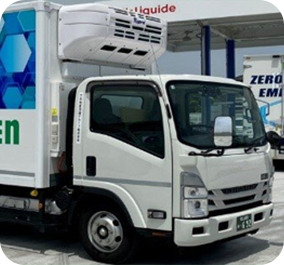 太陽電池搭載配送