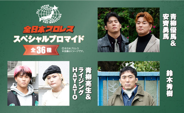 全日本プロレス×ワニブックス スペシャルブロマイド第3弾