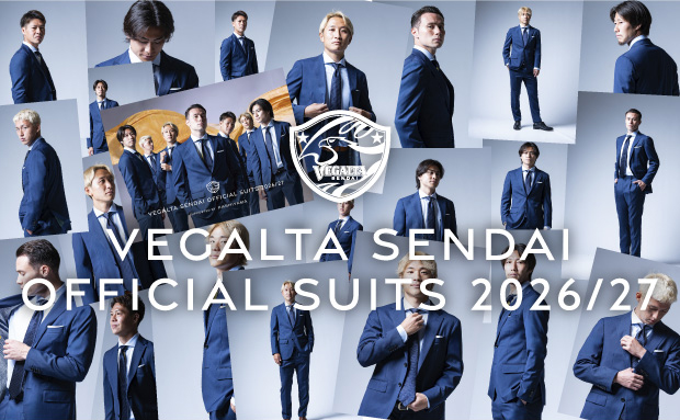 VEGALTA SENDAI OFFICIAL SUITS 2026/27 コンテンツプリント