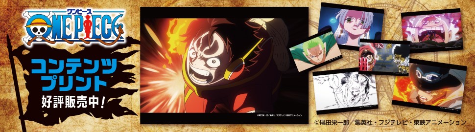 TVアニメ『ONE PIECE』コンテンツプリント