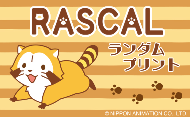 ラスカル ランダムプリント 第2弾