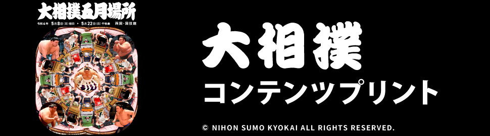 大相撲コンテンツプリント