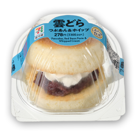 雲どら つぶあん&ホイップ