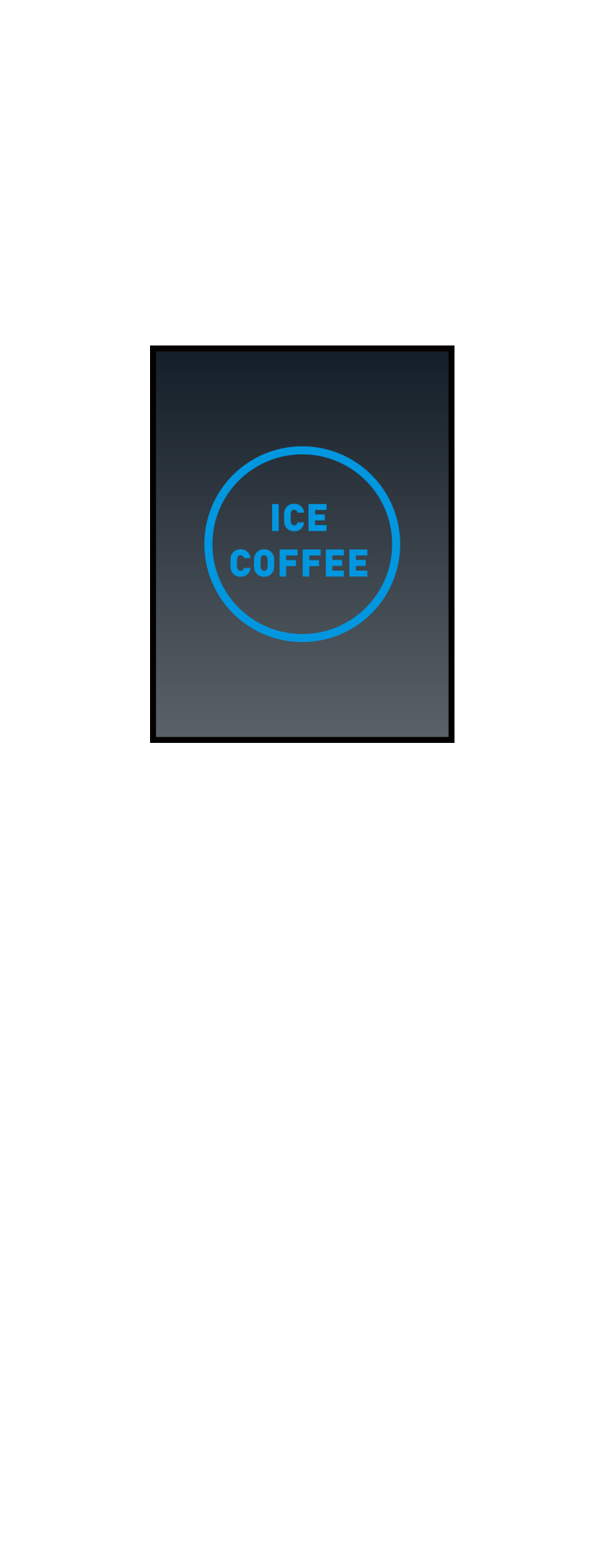 iCE COFFEE