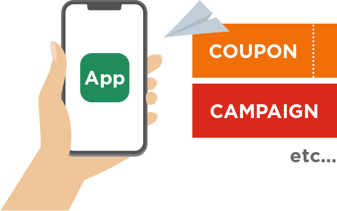 お客様一人ひとりとつながるセブン‐イレブンアプリ